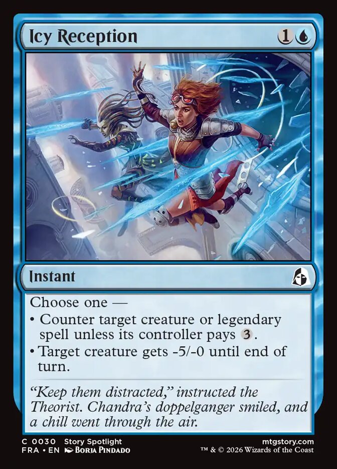 Icy Reception — Reality Fracture #30 — Non Foil