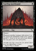 Snarling Gorehound — Murders at Karlov Manor #105 — Foil — reference image 1