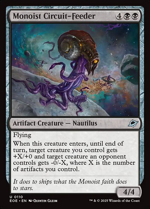 Monoist Circuit-Feeder — Edge of Eternities #110 — Foil