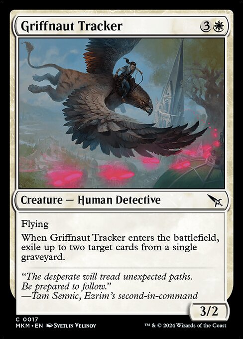 Griffnaut Tracker — Murders at Karlov Manor #17 — Non Foil