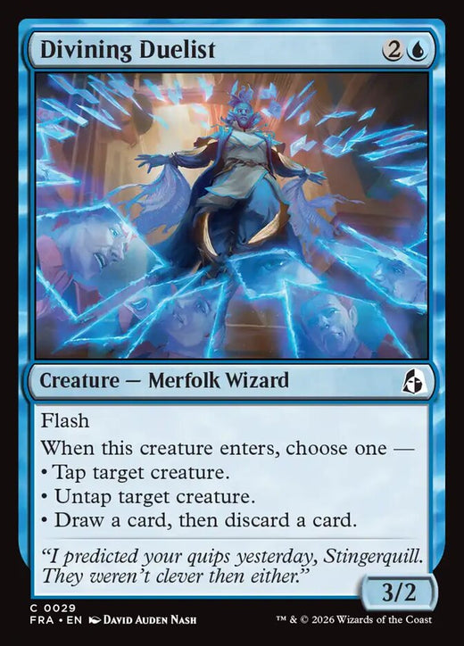 Divining Duelist — Reality Fracture #29 — Non Foil