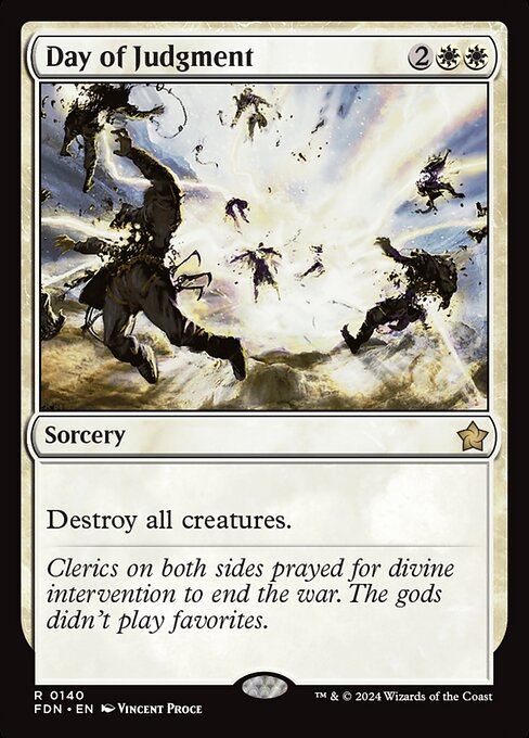Day of Judgment — Foundations #140 — Non Foil — reference image 1