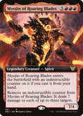 Myojin of Roaring Blades — Neon Dynasty Commander #61 — Non Foil — reference image 1