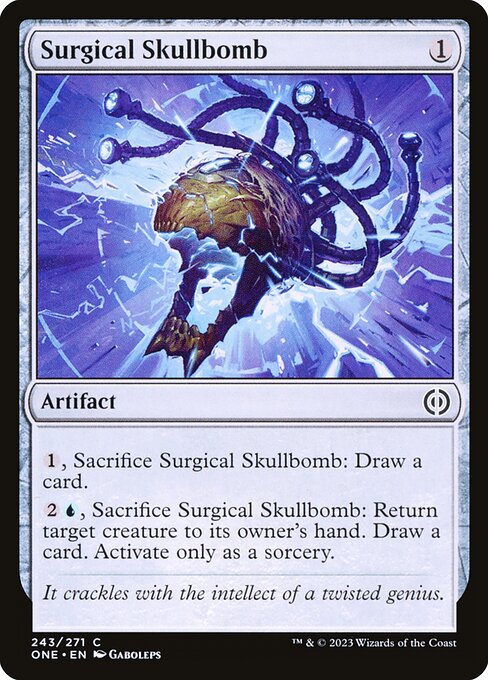 Surgical Skullbomb — Phyrexia: All Will Be One #243 — Non Foil — reference image 1