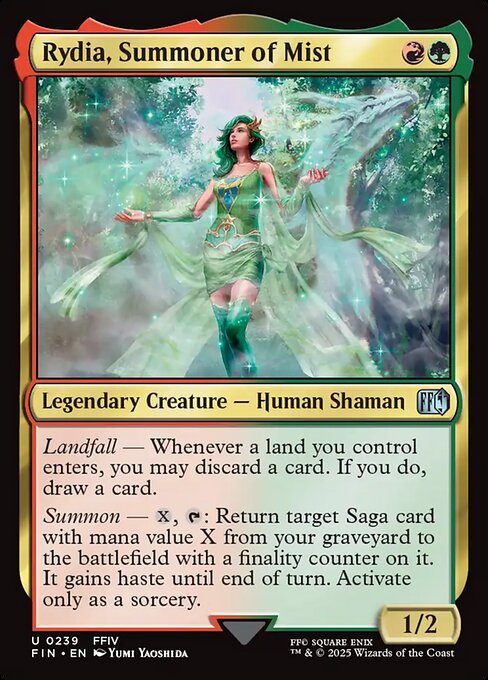 Rydia, Summoner of Mist — Final Fantasy #239 — Non Foil
