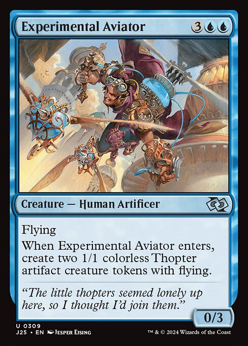 Experimental Aviator — Foundations Jumpstart #309 — Non Foil — reference image 1