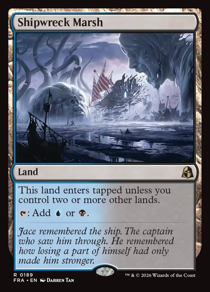 Shipwreck Marsh — Reality Fracture #189 — Non Foil