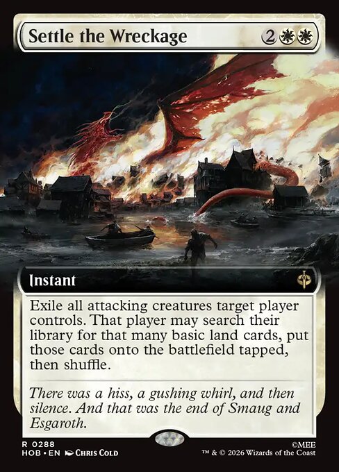 Settle the Wreckage — The Hobbit #288 — Non Foil — reference image 1