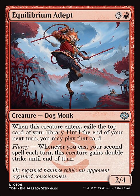 Equilibrium Adept — Tarkir: Dragonstorm #106 — Non Foil