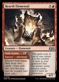 Hearth Elemental // Stoke Genius — Wilds of Eldraine #136 — Non Foil — reference image 1