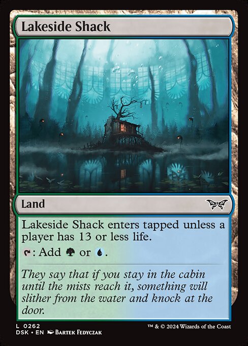 Lakeside Shack — Duskmourn: House of Horror #262 — Non Foil — reference image 1