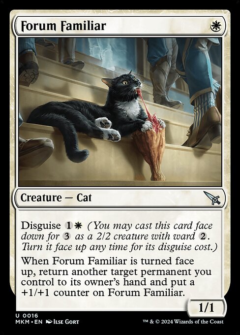 Forum Familiar — Murders at Karlov Manor #16 — Non Foil