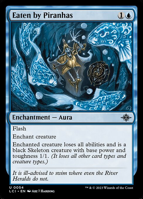 Eaten by Piranhas — The Lost Caverns of Ixalan #54 — Non Foil