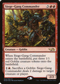 Siege-Gang Commander — Duel Decks Anthology: Elves vs. Goblins #32 — Foil — reference image 1