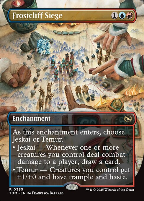 Frostcliff Siege — Tarkir: Dragonstorm #385 — Non Foil — reference image 1