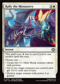 Rally the Monastery — Tarkir: Dragonstorm #19 — Foil — reference image 1