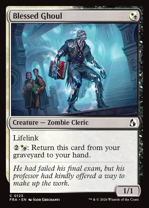 Blessed Ghoul — Reality Fracture #123 — Non Foil