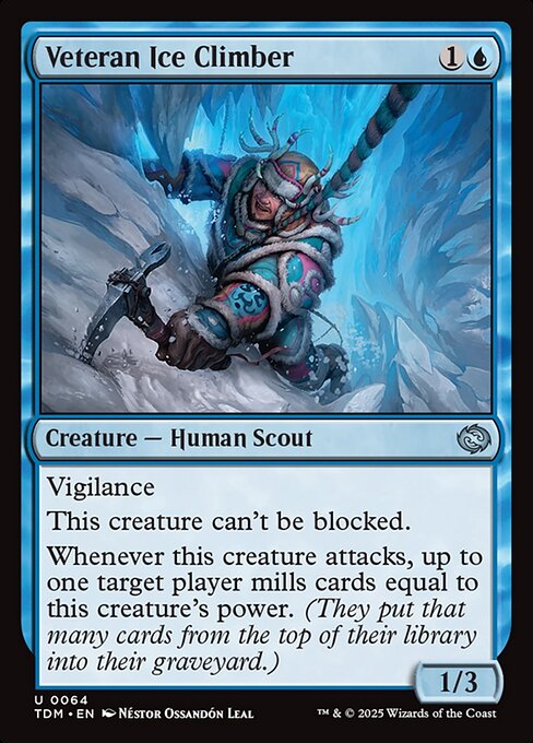 Veteran Ice Climber — Tarkir: Dragonstorm #64 — Non Foil