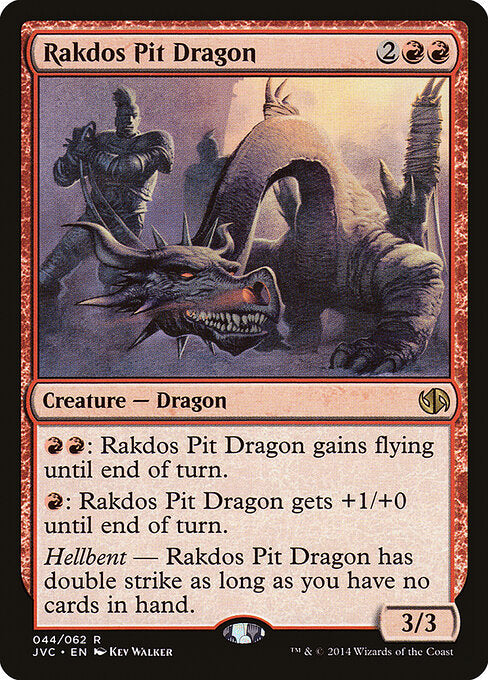Rakdos Pit Dragon — Duel Decks Anthology: Jace vs. Chandra #44 — Non Foil — reference image 1
