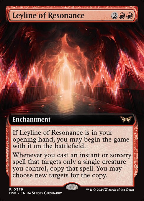 Leyline of Resonance — Duskmourn: House of Horror #379 — Non Foil — reference image 1