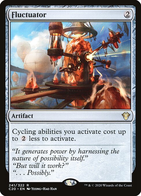 Fluctuator — Commander 2020 #241 — Non Foil — reference image 1