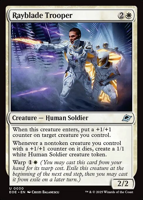 Rayblade Trooper — Edge of Eternities #30 — Non Foil