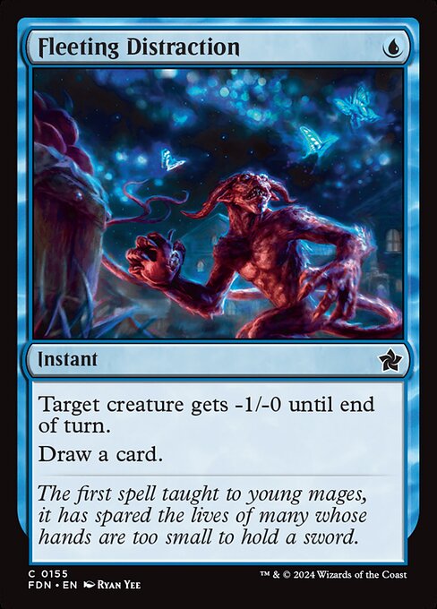 Fleeting Distraction — Foundations #155 — Non Foil