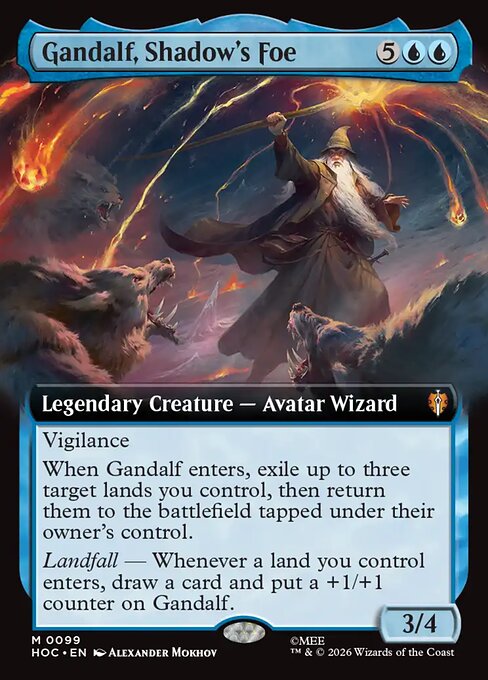 Gandalf, Shadow's Foe — The Hobbit Eternal #99 — Non Foil — reference image 1