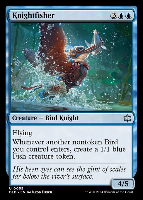 Knightfisher — Bloomburrow #55 — Non Foil