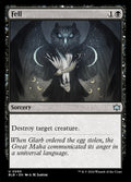 Fell — Bloomburrow #95 — Non Foil — reference image 1
