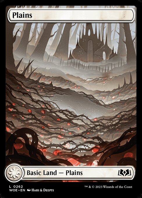 Plains — Wilds of Eldraine #262 — Non Foil — reference image 1