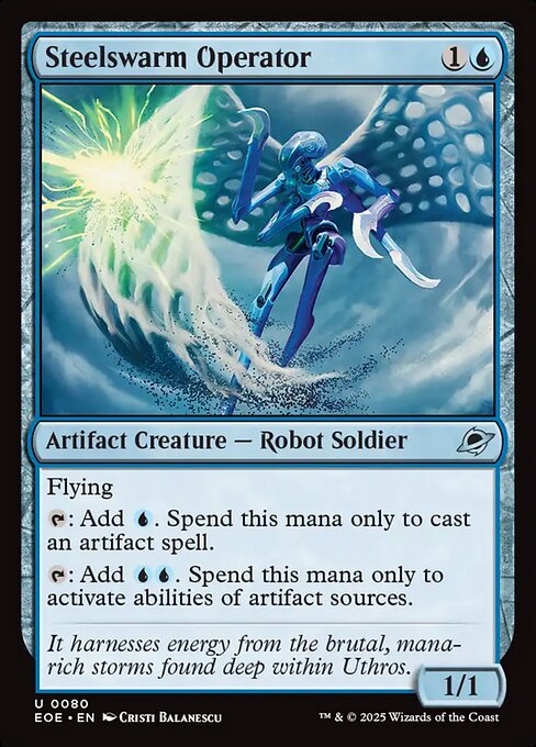 Steelswarm Operator — Edge of Eternities #80 — Non Foil