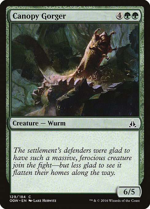 Canopy Gorger — Oath of the Gatewatch #129 — Non Foil — reference image 1