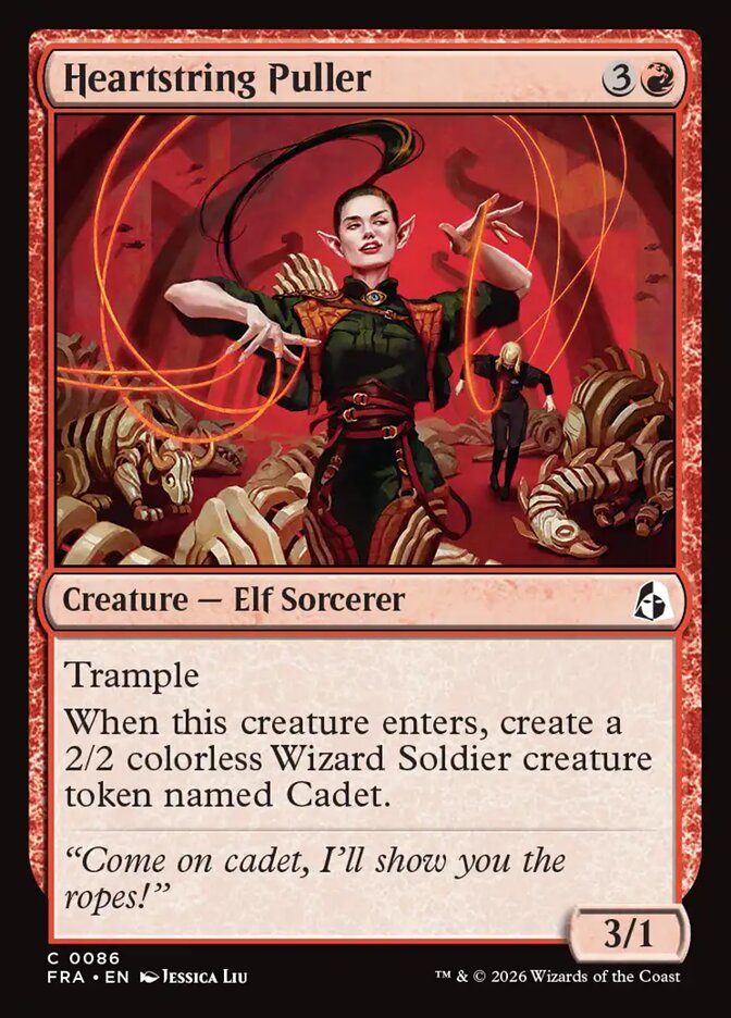 Heartstring Puller — Reality Fracture #86 — Non Foil