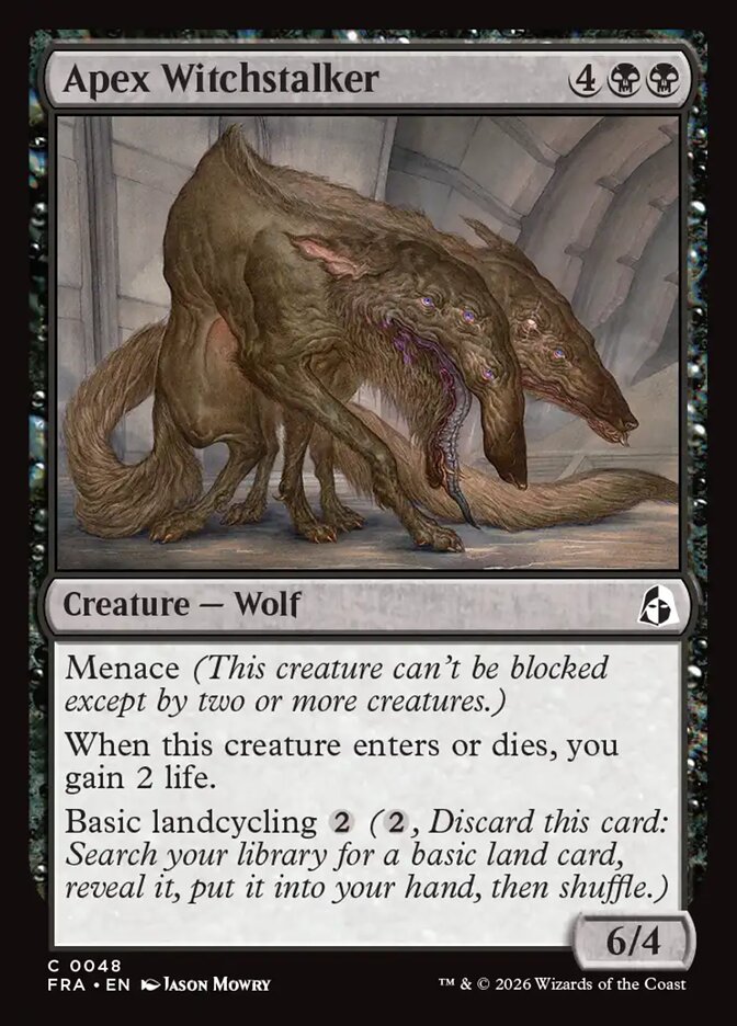 Apex Witchstalker — Reality Fracture #48 — Non Foil