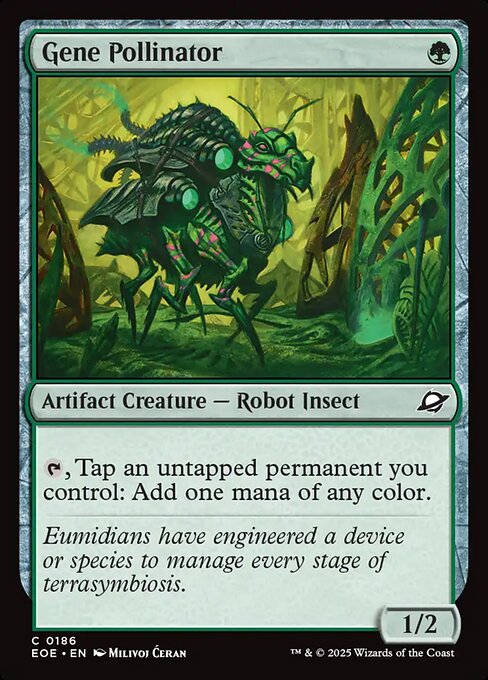 Gene Pollinator — Edge of Eternities #186 — Non Foil