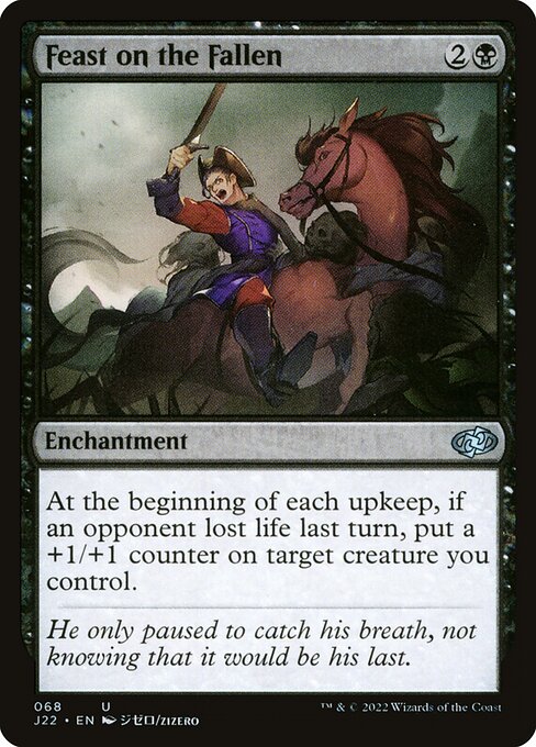 Feast on the Fallen — Jumpstart 2022 #68 — Non Foil