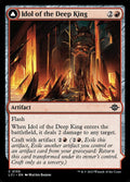 Idol of the Deep King // Sovereign's Macuahuitl — The Lost Caverns of Ixalan #155 — Non Foil — reference image 1