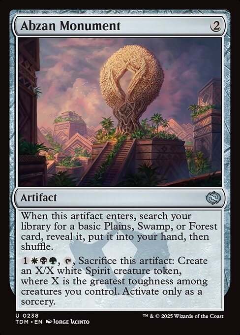 Abzan Monument — Tarkir: Dragonstorm #238 — Non Foil — reference image 1