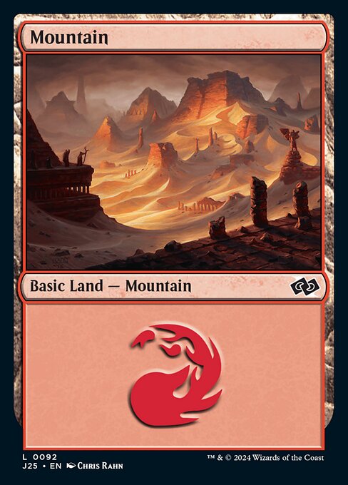 Mountain — Foundations Jumpstart #92 — Non Foil — reference image 1