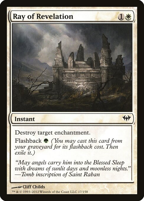Ray of Revelation — Dark Ascension #17 — Non Foil — reference image 1