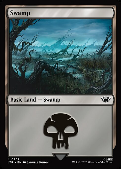 Swamp — The Lord of the Rings: Tales of Middle-earth #267 — Non Foil