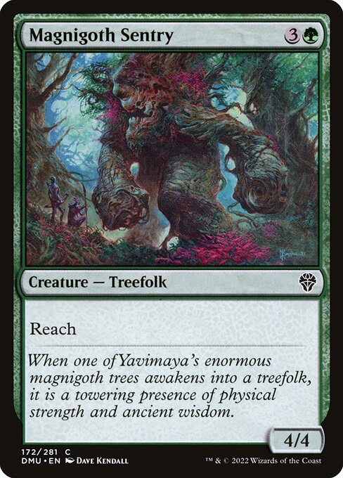 Magnigoth Sentry — Dominaria United #172 — Non Foil
