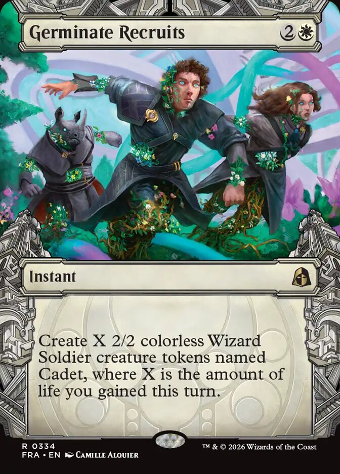 Germinate Recruits — Reality Fracture #334 — Non Foil