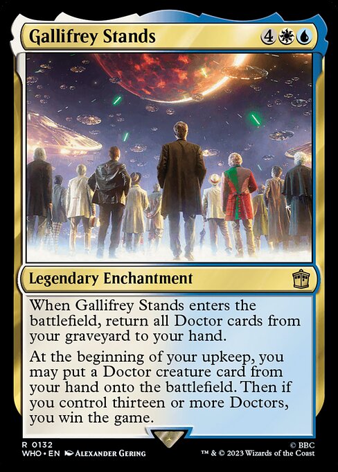 Gallifrey Stands — Doctor Who #132 — Non Foil — reference image 1