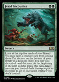 Feral Encounter — Wilds of Eldraine #169 — Non Foil — reference image 1