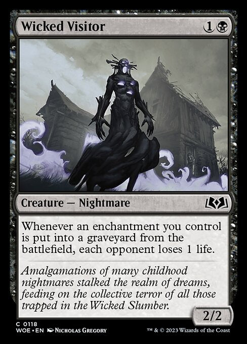 Wicked Visitor — Wilds of Eldraine #118 — Non Foil
