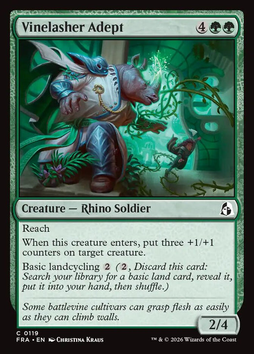 Vinelasher Adept — Reality Fracture #119 — Non Foil