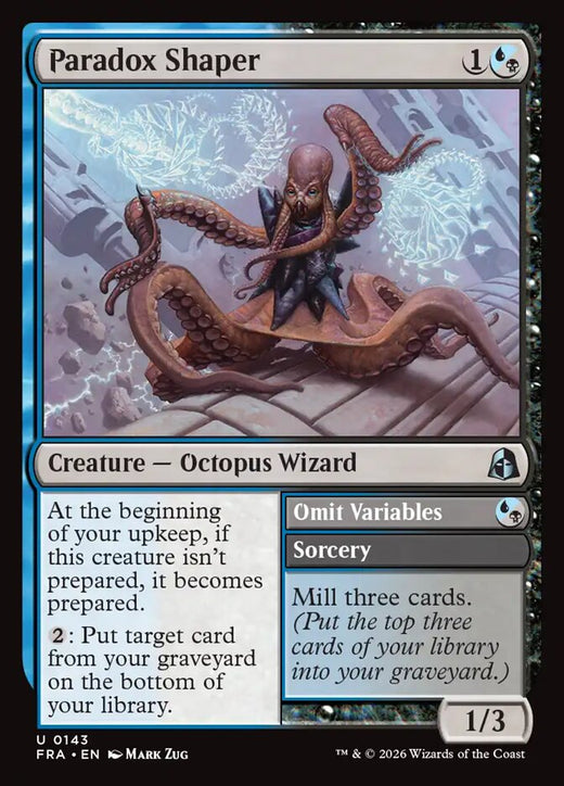 Paradox Shaper // Omit Variables — Reality Fracture #143 — Non Foil