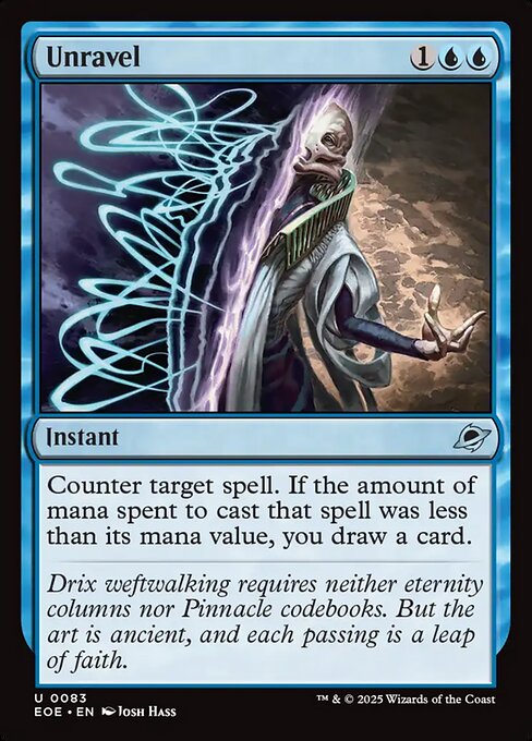 Unravel — Edge of Eternities #83 — Non Foil — reference image 1